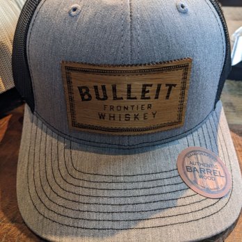 Bulleit Distilling Co Visitor Experience - A hat with wood from a barrell - Tasting Classes Near Me - Shelbyville, Kentucky Bulleit Distilling Co Visitor Experience - A hat with wood from a barrell - Tasting Classes Near Me - Shelbyville, Kentucky