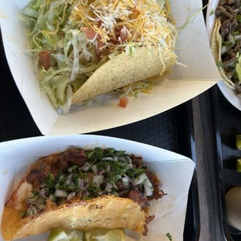 Oscar’s Taco Shop - Birria taco, just ok compared to birria elsewhere, ground beef tacos were flavorless as well and the plate was tacos on top of salad... - Mexican Near Me - Surprise, Arizona Oscar’s Taco Shop - Birria taco, just ok compared to birria elsewhere, ground beef tacos were flavorless as well and the plate was tacos on top of salad... - Mexican Near Me - Surprise, Arizona