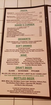 Menu photo 4 Papa's Pizza Place Woodridge, IL