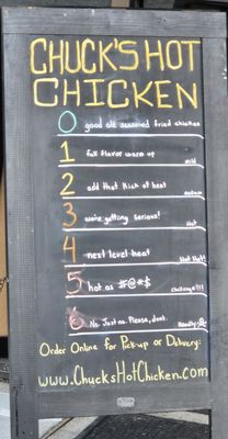 Menu photo 2 Chuck's Hot Chicken Maryland Heights, MO