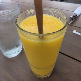 OJ and water OJ and water