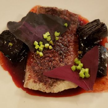 Lyle's - Grilled eel and beets - British Near Me - London, XGL