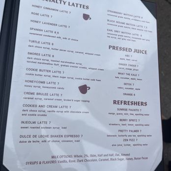 Honey Day Coffee & Kitchen - Menu - Drinks (as of November 2025) - Breakfast & Brunch Near Me - Glen Rock, New Jersey Honey Day Coffee & Kitchen - Menu - Drinks (as of November 2025) - Breakfast & Brunch Near Me - Glen Rock, New Jersey