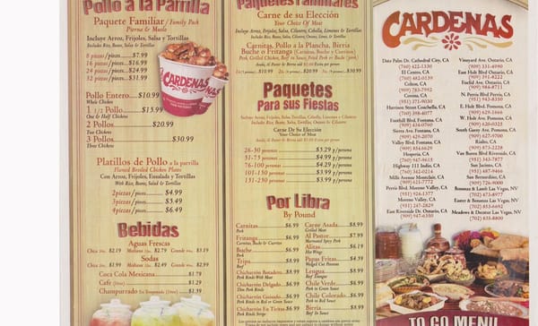 Menu photo 7 Cardenas Markets Las Vegas, NV Menu photo 7 Cardenas Markets Las Vegas, NV