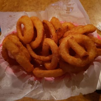 Red Balloon Saloon - Side of onion rings. Shared with others and still took half home. - American Near Me - Southfield, Michigan
