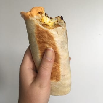 Cucina Zapata - The glorious jalapeño chorizo breakfast burrito with sweet potato. - Food Stands Near Me - Philadelphia, Pennsylvania