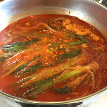 Tang 190 - Yuk gae jang (spicy beef soup) - Korean Near Me - Irvine, California Tang 190 - Yuk gae jang (spicy beef soup) - Korean Near Me - Irvine, California