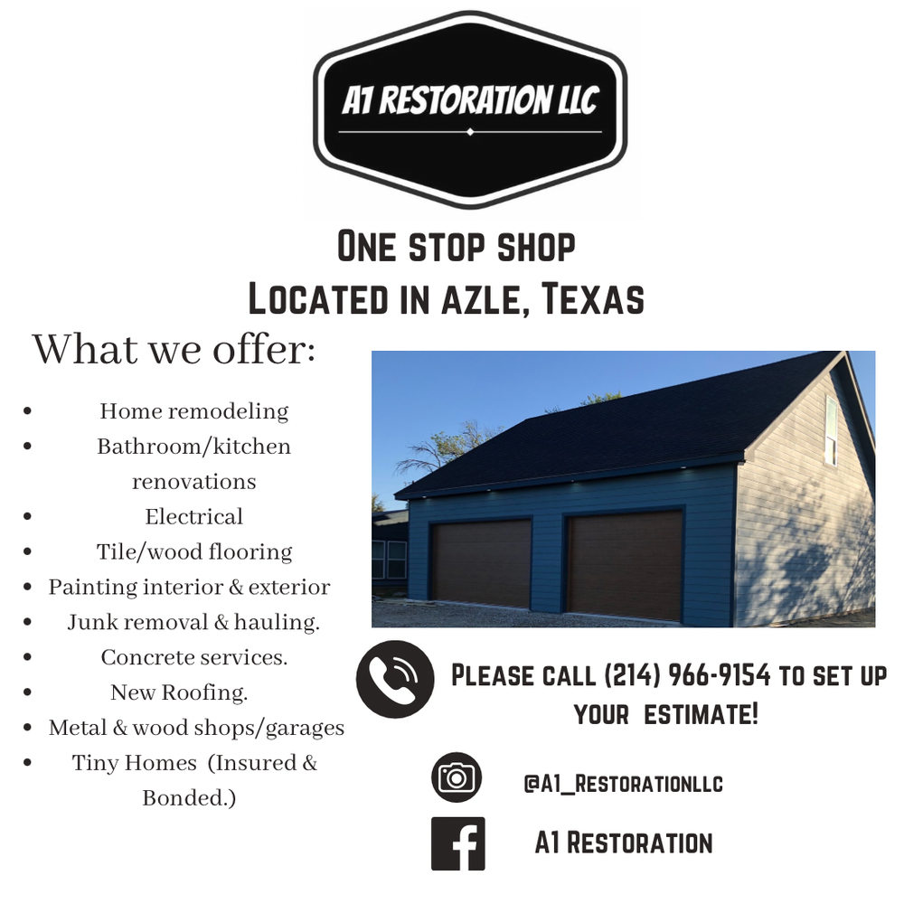 Slide of A1- Restoration