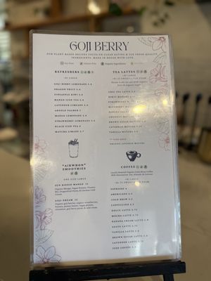 Menu photo 1 Goji Berry Phoenix, AZ