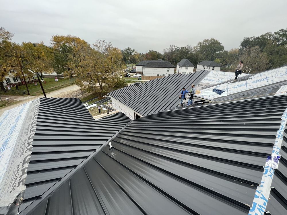 Slide of M & A Metal Roofing