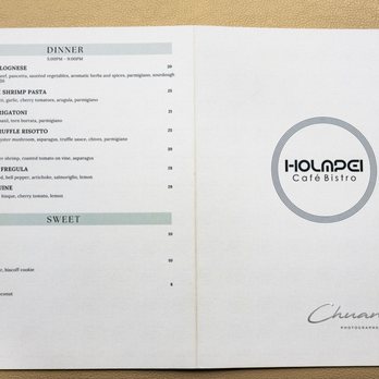 HolmPei Cafe Bistro - Menu (Aug 2024) - Cafes Near Me - Toronto, Ontario HolmPei Cafe Bistro - Menu (Aug 2024) - Cafes Near Me - Toronto, Ontario