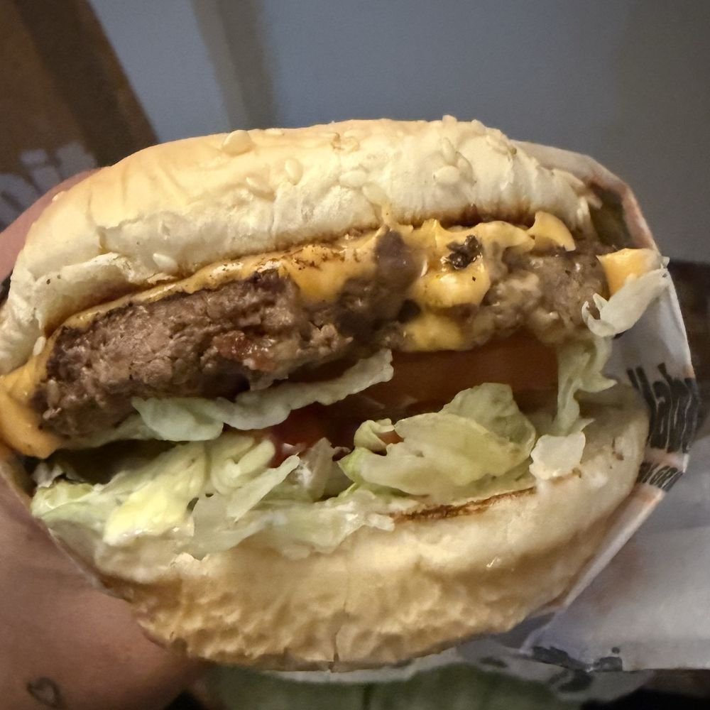 Charburger with Cheese Charburger with Cheese