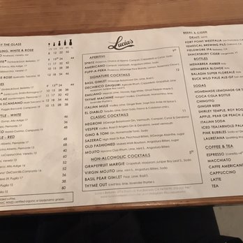 Lucia’s Berkeley - Menu - Pizza Near Me - Berkeley, California