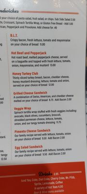 Menu photo 6 Cantaberry Blue Ridge, GA