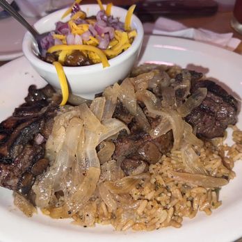 Texas Roadhouse - Fillet Medallions, smothered - Steakhouses Near Me - Cheyenne, Wyoming Texas Roadhouse - Fillet Medallions, smothered - Steakhouses Near Me - Cheyenne, Wyoming