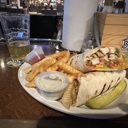 Locked & Loaded Bar & Grill - Buffalo Chicken Wrap