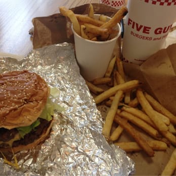Five Guys - Cheeseburger and Fries - Burgers Near Me - Duluth, Georgia