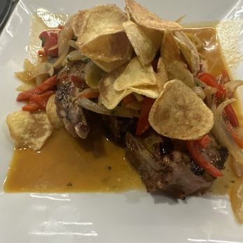 La Piazza Restaurant - Pork Chop Calabrese - Italian Near Me - Wallingford, Connecticut