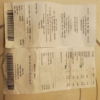 Cracker Barrel Old Country Store - two receipts - Breakfast & Brunch Near Me - Tifton, Georgia Cracker Barrel Old Country Store - two receipts - Breakfast & Brunch Near Me - Tifton, Georgia