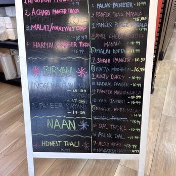 Honest Milwaukee - Menu - Indian Near Me - Milwaukee, Wisconsin