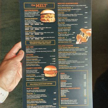 The Melt - Menu as of 8/15/26 - Burgers Near Me - San Diego, California The Melt - Menu as of 8/15/26 - Burgers Near Me - San Diego, California