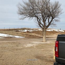 Gunsmoke RV Park - Weather front just passed yesterday and snow yet on ground
