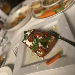 The Tavern at Dan'l Webster Inn - Ricotta app. Thought it was going to be spreadable on bread bits but oh well