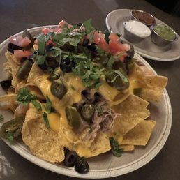 Pork nachos Pork nachos