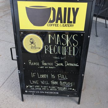 The Daily Coffee & Eatery - North - COVID measures are strictly enforced here. - Coffee & Tea Near Me - Bozeman, Montana The Daily Coffee & Eatery - North - COVID measures are strictly enforced here. - Coffee & Tea Near Me - Bozeman, Montana
