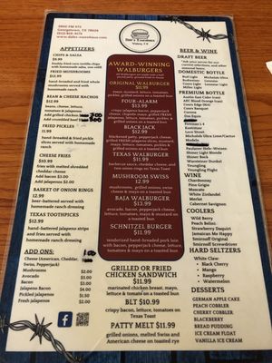 Menu photo 1 Dale's Essenhaus Georgetown, TX Menu photo 1 Dale's Essenhaus Georgetown, TX