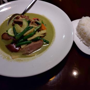 Infinite Thai Eatery - Green curry w duck (16+5) side of rice (2) (sweet, salty n just no good) - Thai Near Me - Oakland, California Infinite Thai Eatery - Green curry w duck (16+5) side of rice (2) (sweet, salty n just no good) - Thai Near Me - Oakland, California