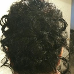 Extremely Frizzy updo Extremely Frizzy updo