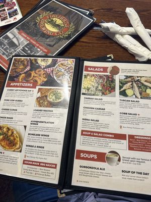 Menu photo 1 Firehouse Brewing Company Rapid City, SD Menu photo 1 Firehouse Brewing Company Rapid City, SD
