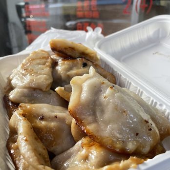 Jin Mei Dumpling - Fried pork and chives dumpling - Chinese Near Me - New York, New York Jin Mei Dumpling - Fried pork and chives dumpling - Chinese Near Me - New York, New York