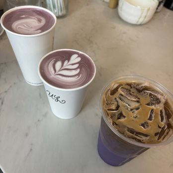 Reanimator Coffee - Ube latte - Coffee & Tea Near Me - Philadelphia, Pennsylvania