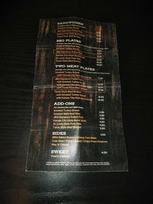 Menu photo 3 Just Barbecue Highland, CA