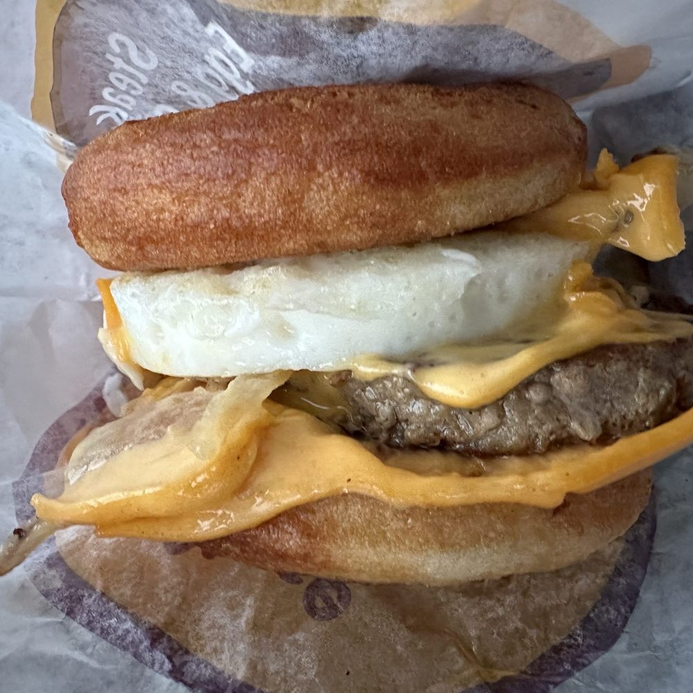 McDonald's - Steak, Egg & Cheese McGriddles 11/1/2025 - Burgers Near Me - Rochester, Michigan McDonald's - Steak, Egg & Cheese McGriddles 11/1/2025 - Burgers Near Me - Rochester, Michigan