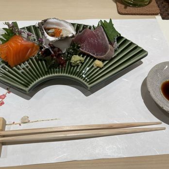 Kabuto - Sashimi: ocean trout, Kumamoto oyster, katsuo - Sushi Bars Near Me - Las Vegas, Nevada