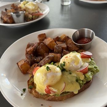 Earls Kitchen + Bar - Avocado Super Benedict - New American Near Me - Boston, Massachusetts