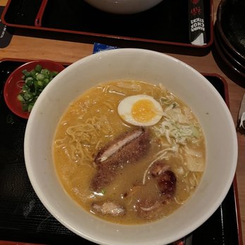 RAMEN-SAN - katsu tonkotsu* The portion is sadly small, totally different from the picture on the menu - Ramen Near Me - Chicago, Illinois RAMEN-SAN - katsu tonkotsu* The portion is sadly small, totally different from the picture on the menu - Ramen Near Me - Chicago, Illinois