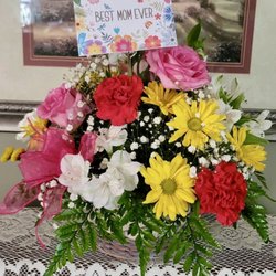 Flower Basket - Mother's Day bouquet