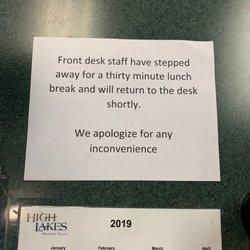High Lakes Health Care - Yeah really you should lock the doors while gone?