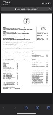 Menu photo 7 Cayo Coco Rum Bar & Restaurante Birmingham, AL
