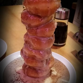 GoBistro - Donut Tower with Sweetened condensed milk - Sushi Bars Near Me - Hollywood, Florida