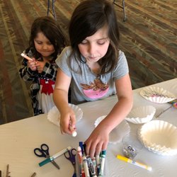 Franklin Avenue Library - Des Moines Public Library - Fort building craft party today!