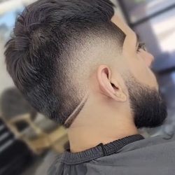 Ab’s BarberStudio 4.0 - Burst Fade w/ Beard Line Up