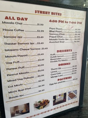 Menu photo 1 Nandini Cary, NC