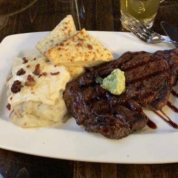 Pete's Brewhouse - 14oz ribeye with the best homemade potatoes - Pizza Near Me - Redding, California Pete's Brewhouse - 14oz ribeye with the best homemade potatoes - Pizza Near Me - Redding, California