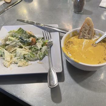 Wild Pear - Curry soup and Caesar salad Mmmmmmmmm! - Cafes Near Me - Salem, Oregon Wild Pear - Curry soup and Caesar salad Mmmmmmmmm! - Cafes Near Me - Salem, Oregon