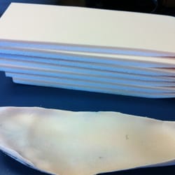 Ohana Pacific Rehab Services - Templates for custom insoles.   Great for your aching foot